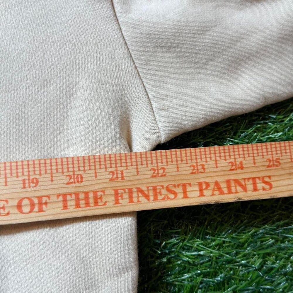 Comfrt Women's Cream and Tan Hoodie - Picture 3 of 5